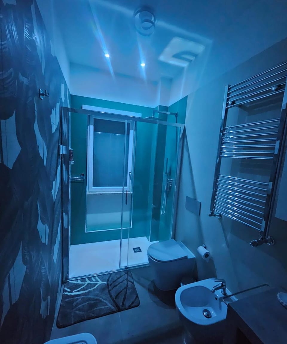 Shower, Toilet, Bathroom, towels