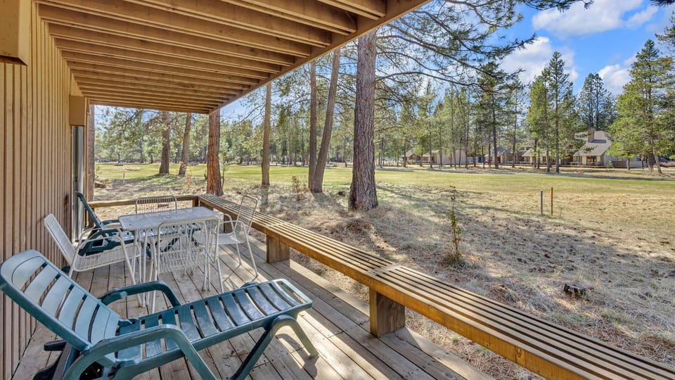 Patio, Spring, Day, Natural landscape, View (from property/room), Seating area