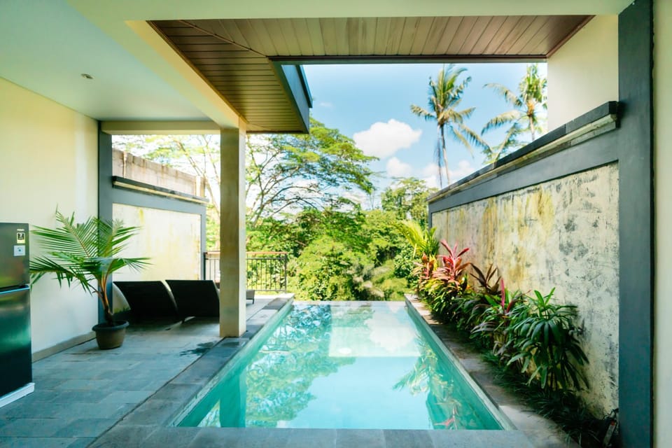 Day, Natural landscape, Garden, Garden, Balcony/Terrace, Garden view, Pool view, Swimming pool, Swimming pool
