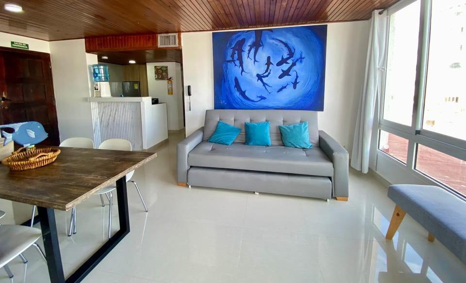 Amplio y central apartamento con vista al mar Apartment in San Andres
