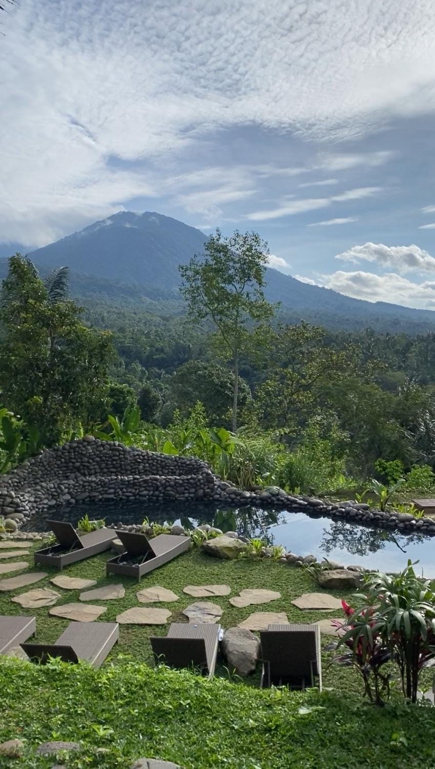 Natural landscape, Garden view, Mountain view, Swimming pool