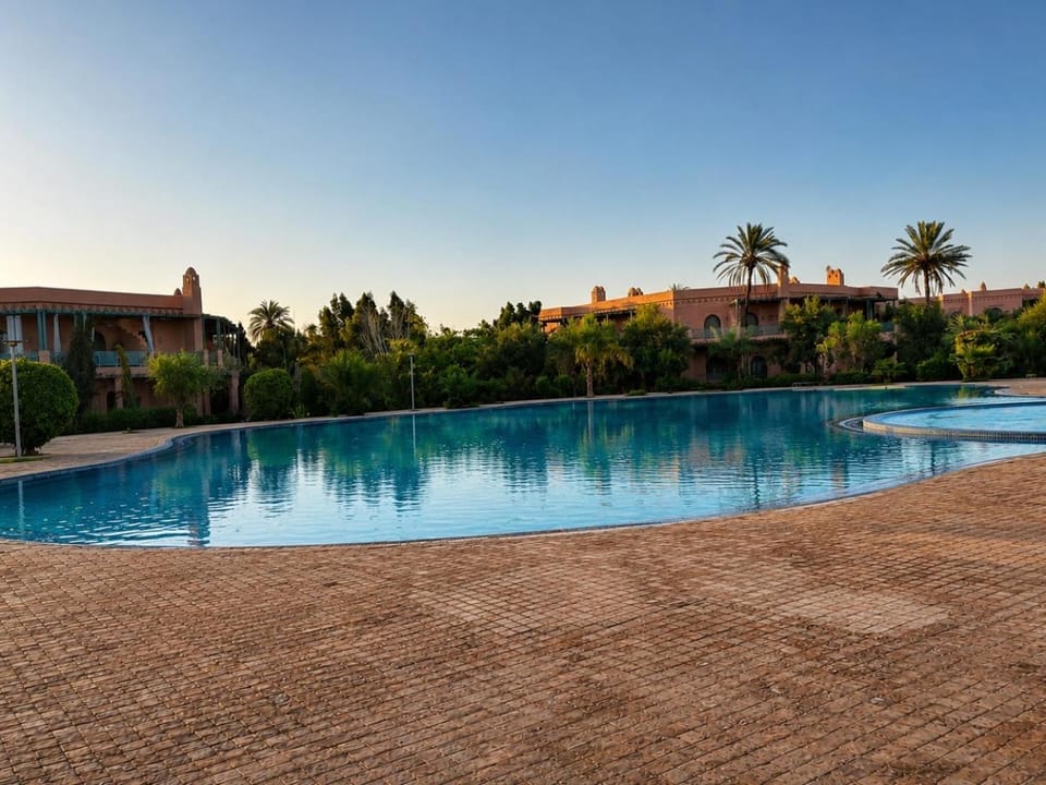 2 bedroom palmeraie, pools & 3 terraces Apartment in Marrakesh