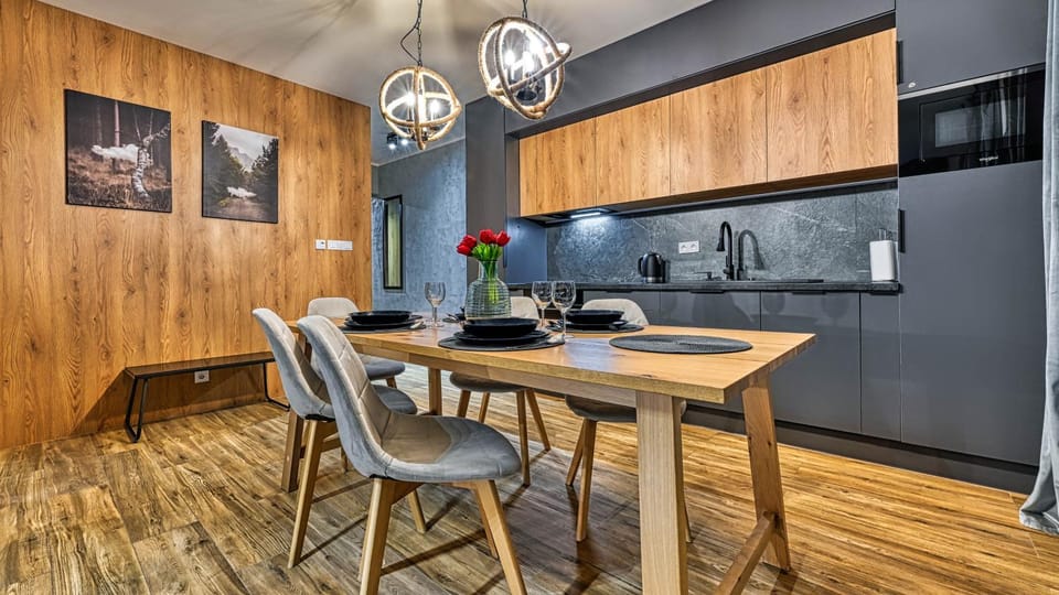 Kitchen or kitchenette, Dining area