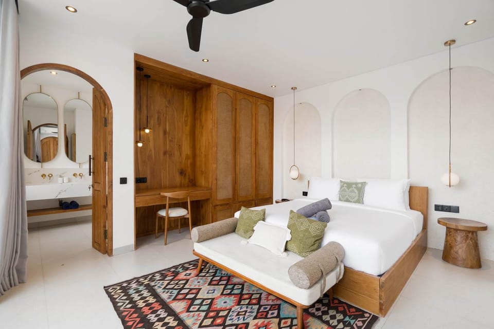 Bed, Photo of the whole room, Bedroom, wardrobe