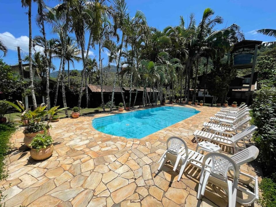 Day, Natural landscape, Garden, Garden view, Pool view, Swimming pool, Swimming pool, sunbed