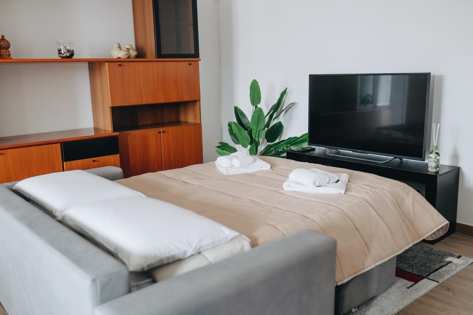 Communal lounge/ TV room, Bed, TV and multimedia, Photo of the whole room, Evening entertainment, towels
