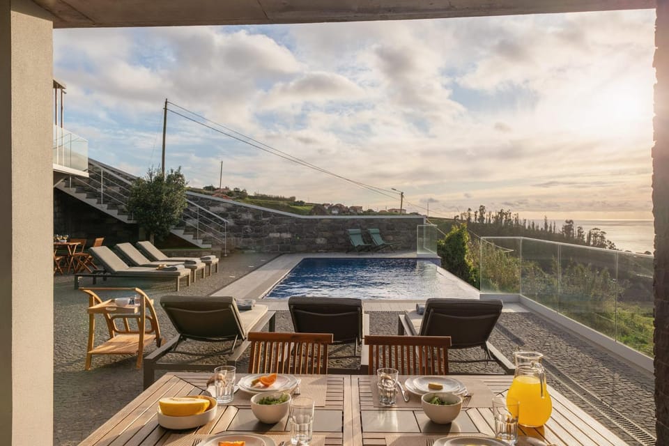View (from property/room), Seating area, Swimming pool, sunbed