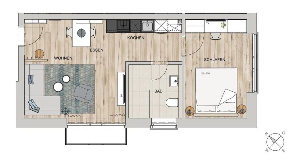 Backbord Apartment in Sankt Peter-Ording
