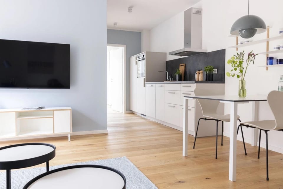 Property building, Kitchen or kitchenette, Living room