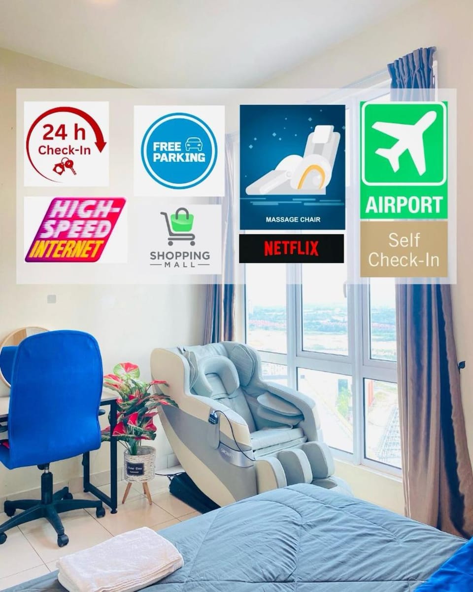 CHEAPEST PROMO Private Modern King Suites above Mesamall Nilai, 3 Km to USIM Bed and Breakfast in Negeri Sembilan, Malaysia