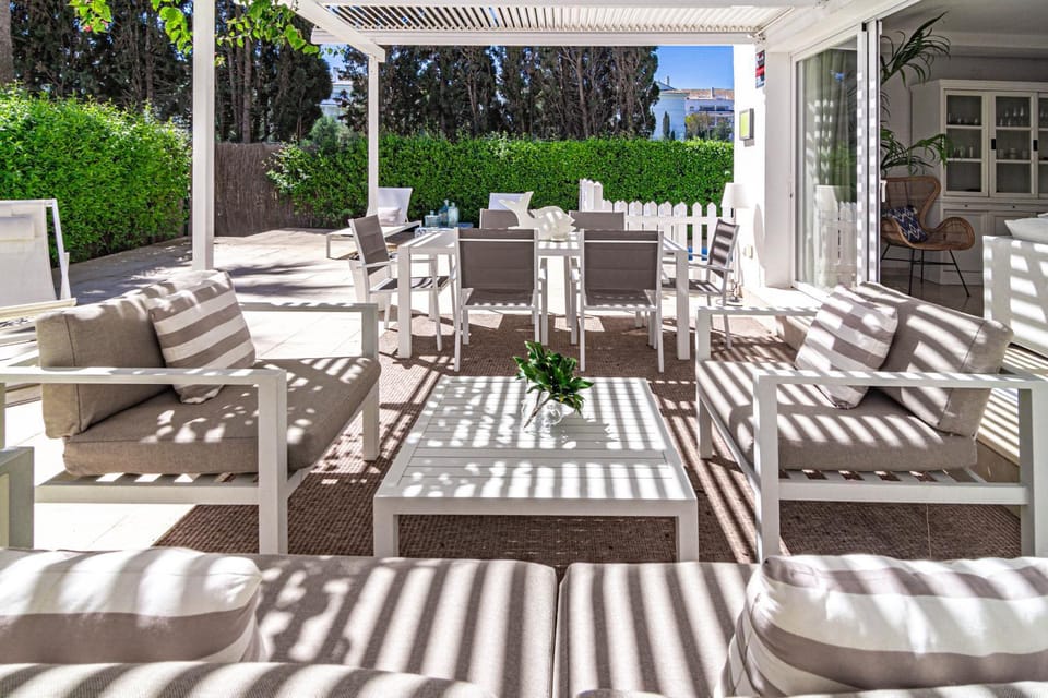 Patio, Garden, Garden view