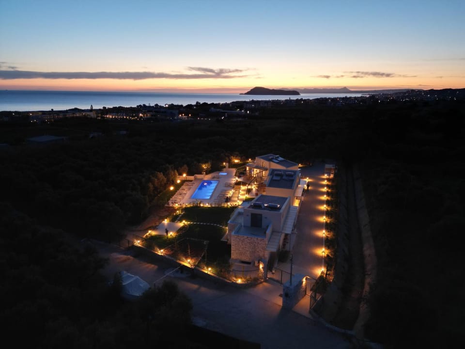 Night, Neighbourhood, Sea view, Sunset