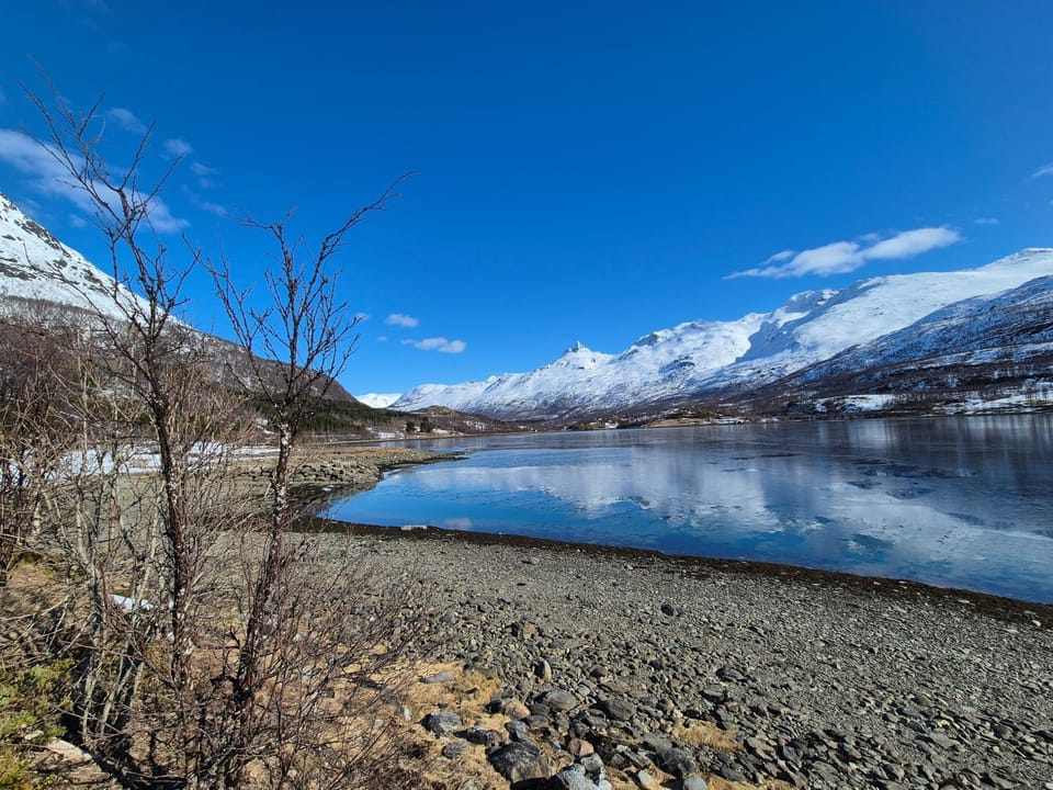 Day, Natural landscape, Beach, Mountain view