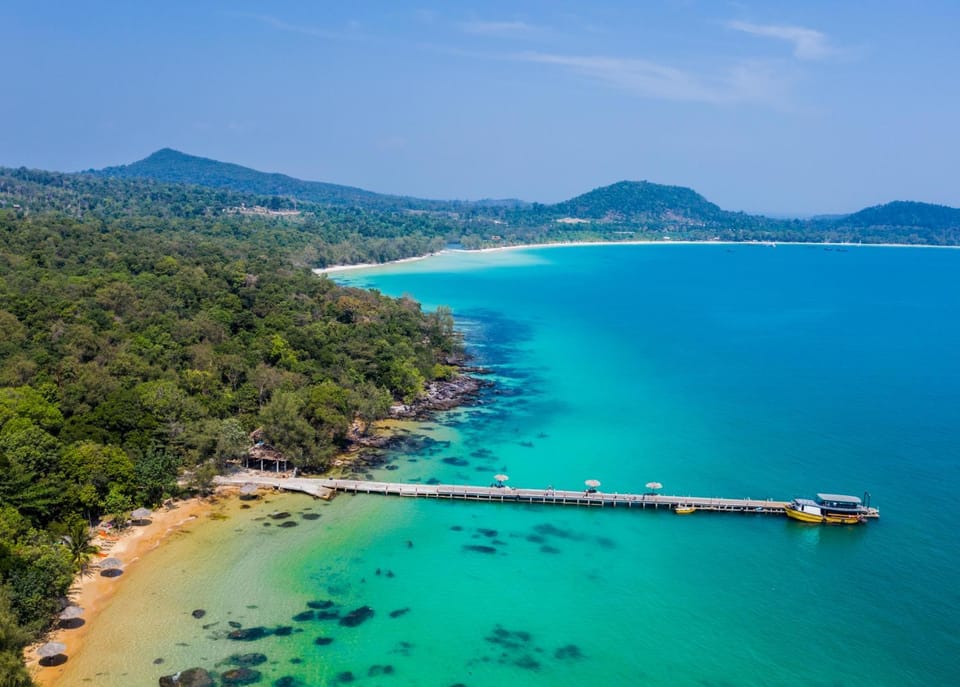 Beach, Mountain view, Sea view