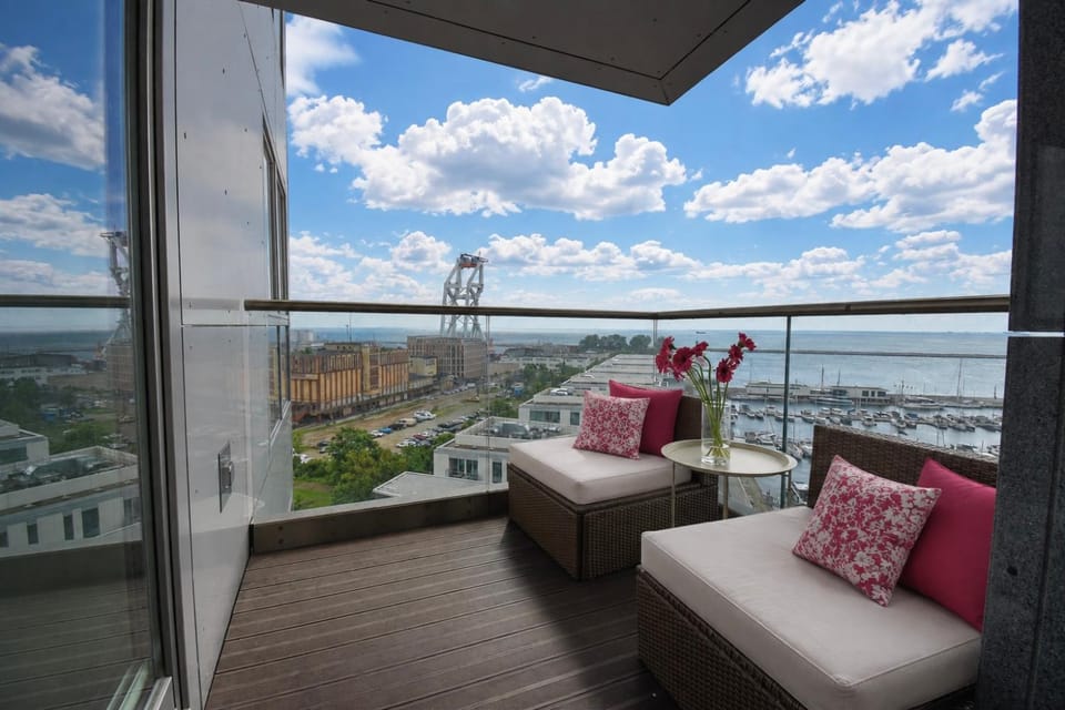 View (from property/room), Balcony/Terrace, Sea view