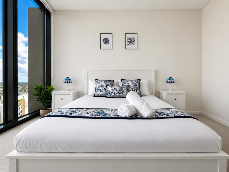Stadium View Oasis 2BR with Free Parking Apartment in Lidcombe