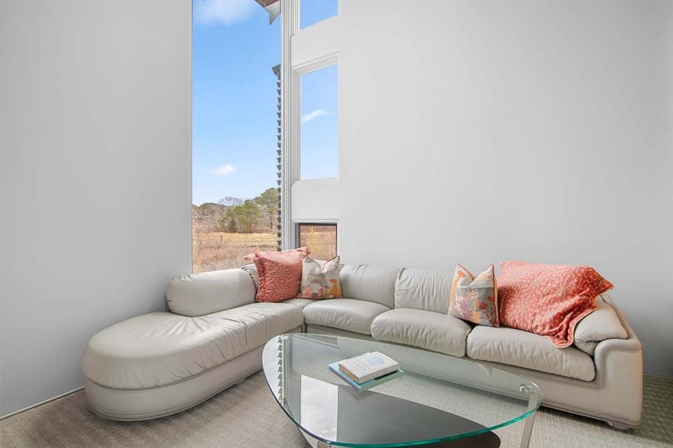 Breathtaking Sunset Views over Marsh House in Wellfleet
