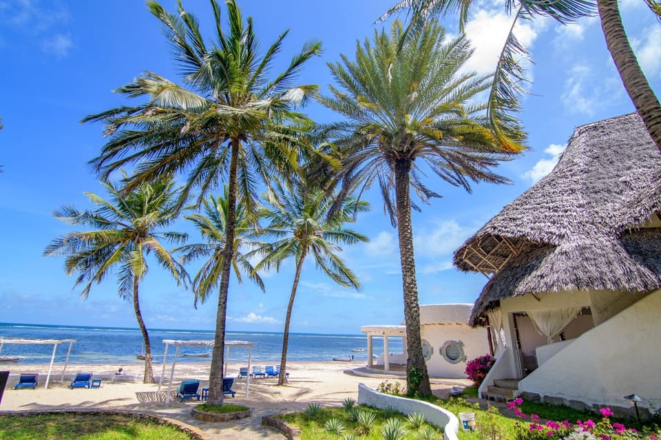 Summer, Sea view, Inner courtyard view