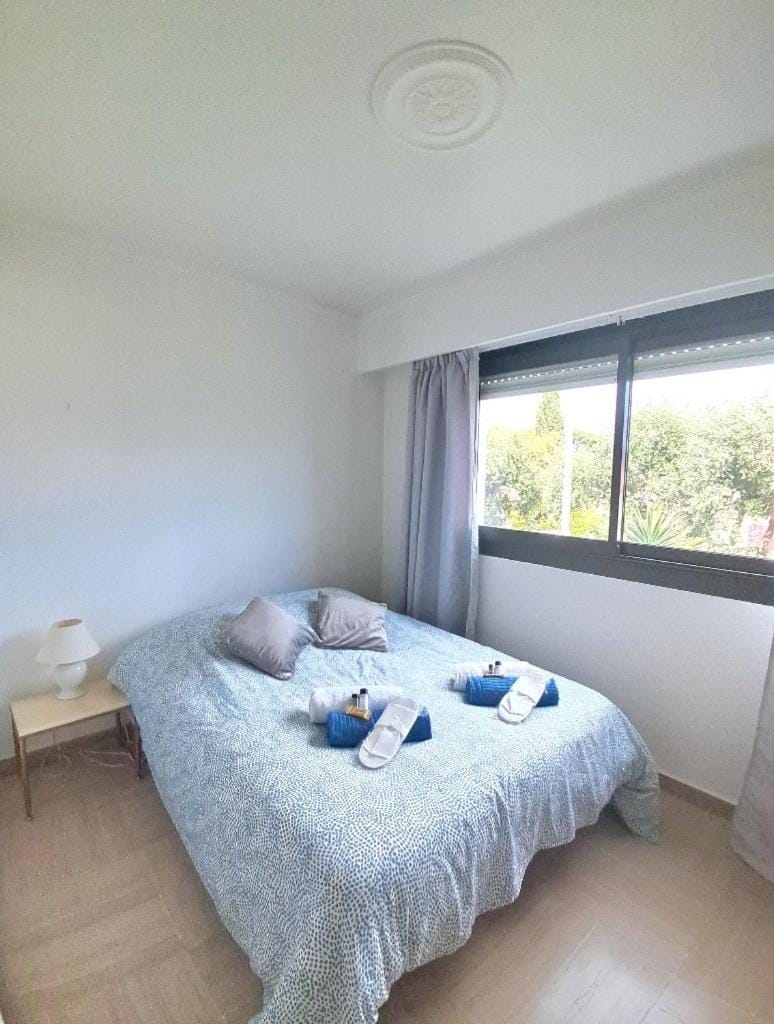 Appartement au calme aperçu mer et collines 2 personnes Apartment in Cannes