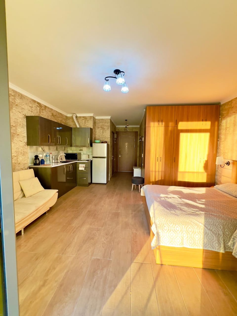 Студия с боковым видом на море в Batumi View Apartment in Batumi