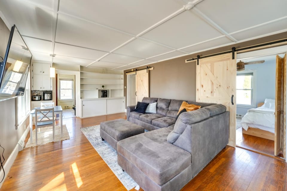 2 Mi to Colby College: Peaceful Home in Waterville House in Waterville