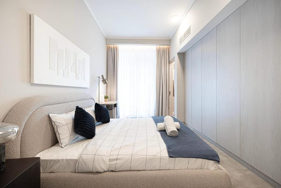 Minimalist Luxe Village Retreat Apartment in Dubai