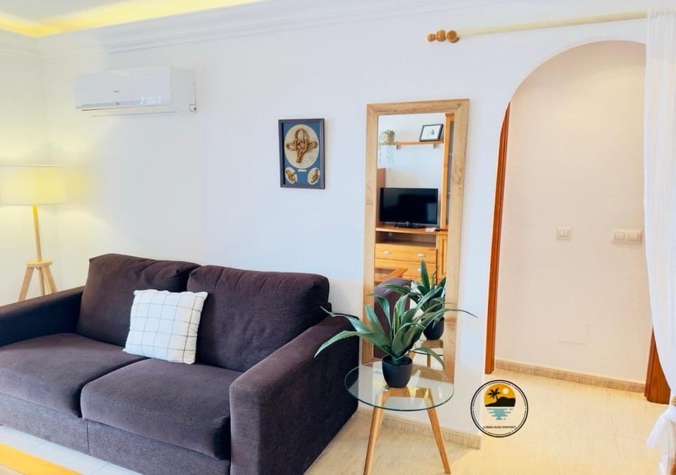 Living room, air conditioner