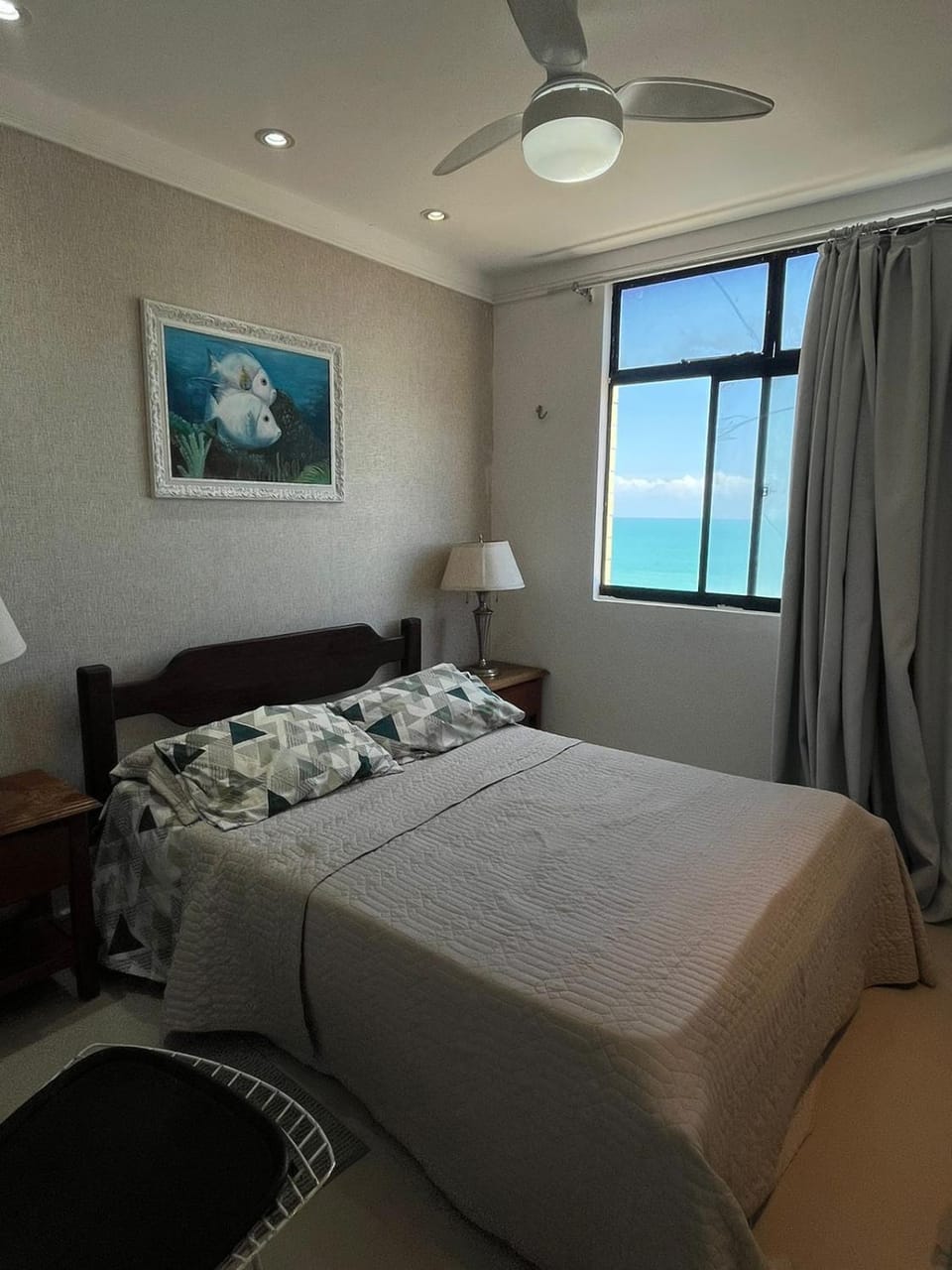 Bedroom, Sea view