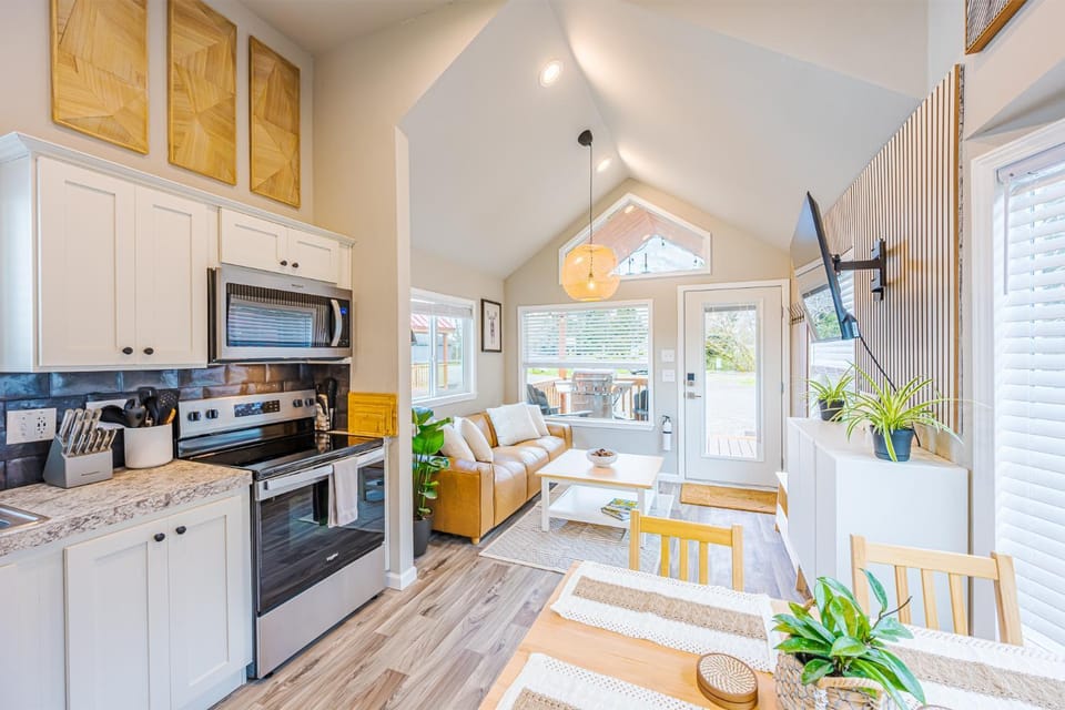 Rainforest Tiny Home Retreat Nordic House in Forks