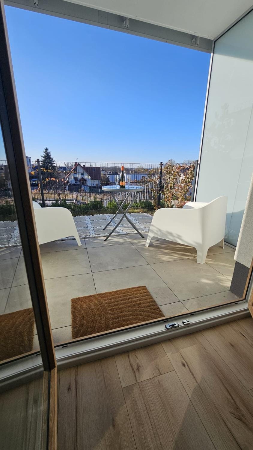 View (from property/room), Balcony/Terrace, Seating area