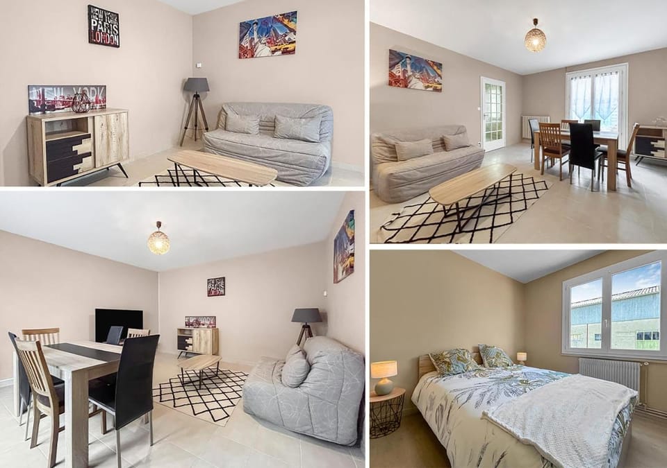 Living room, Bedroom