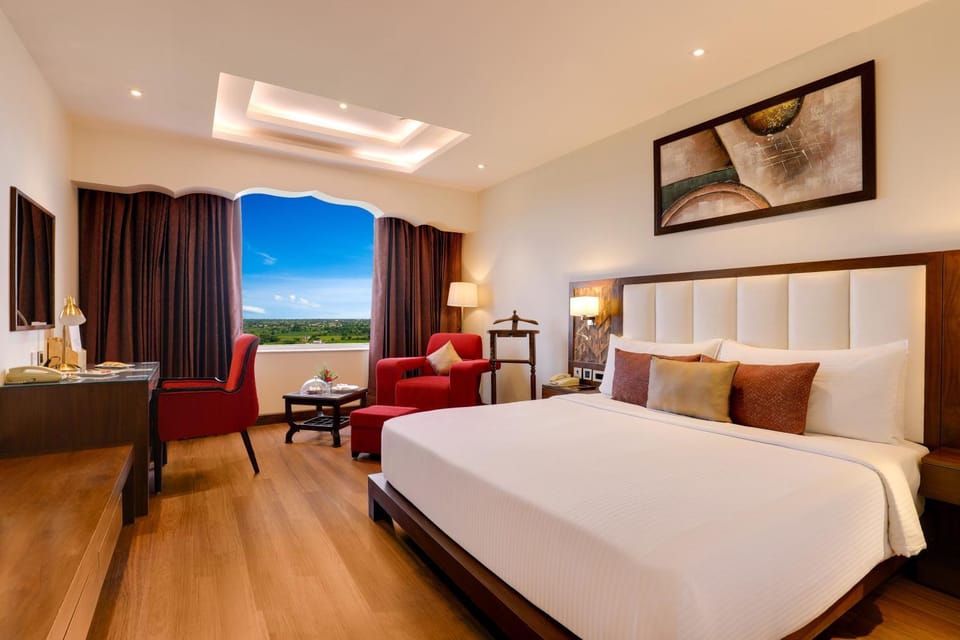 Bed, Natural landscape, View (from property/room), Photo of the whole room