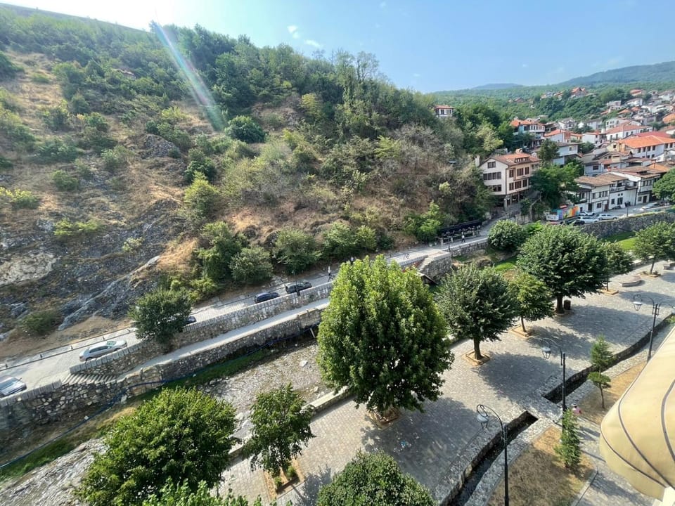 Natural landscape, Bird's eye view, City view, Mountain view