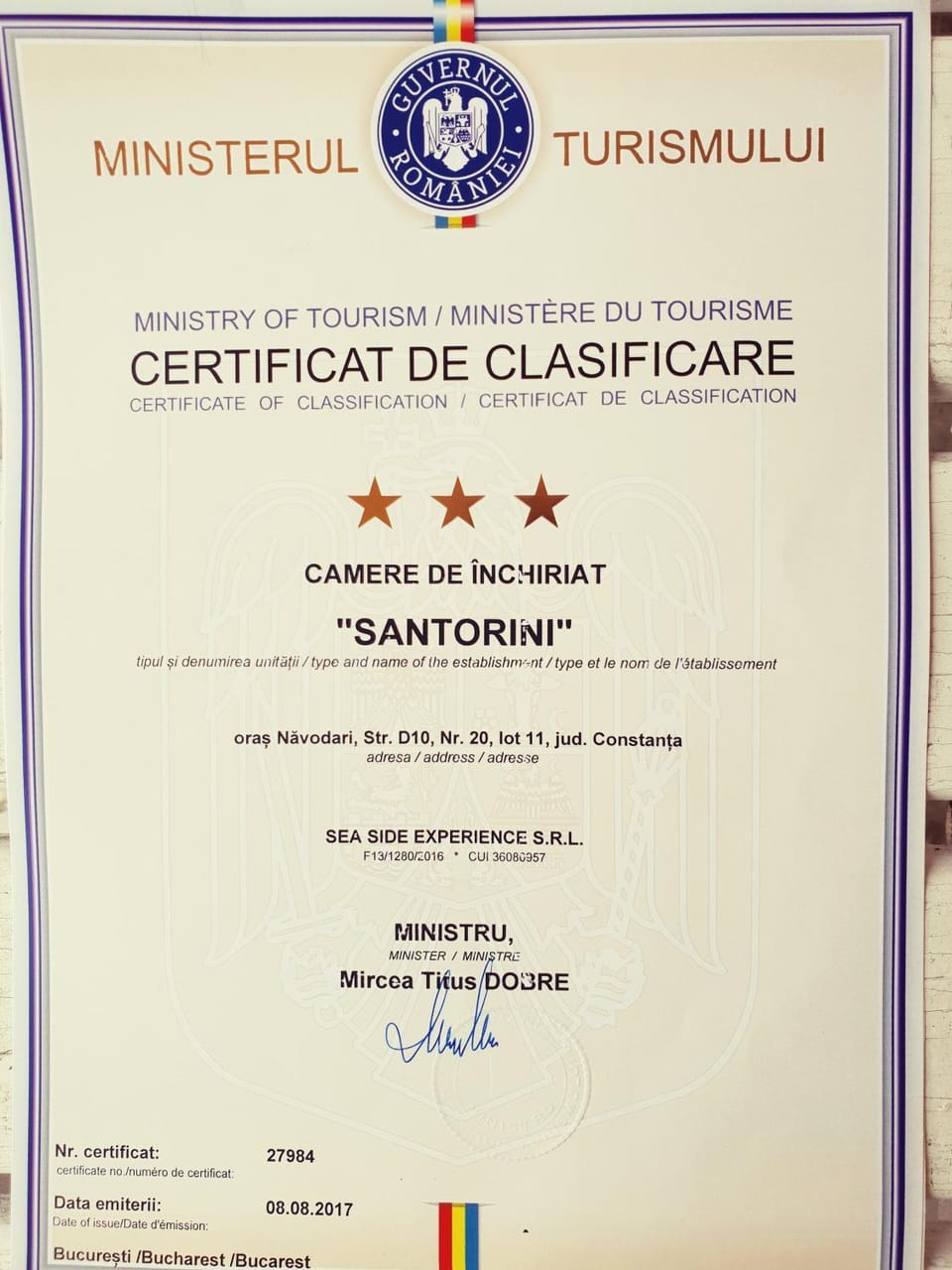 Other, Certificate/Award