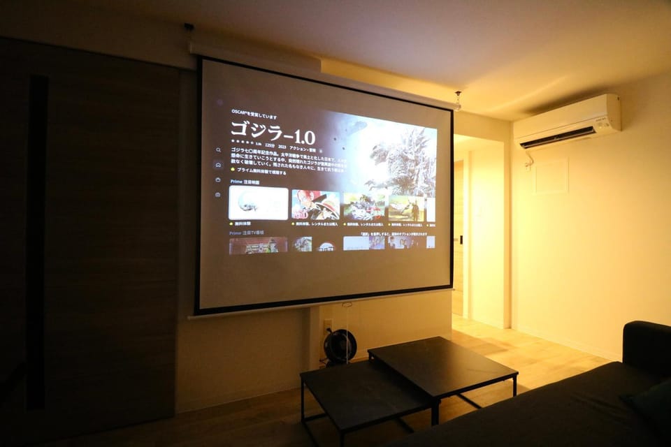 Living room, air conditioner