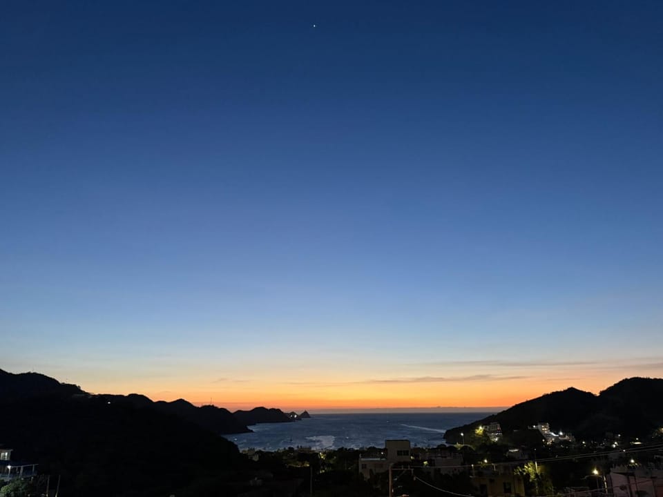 Sea view, Sunset