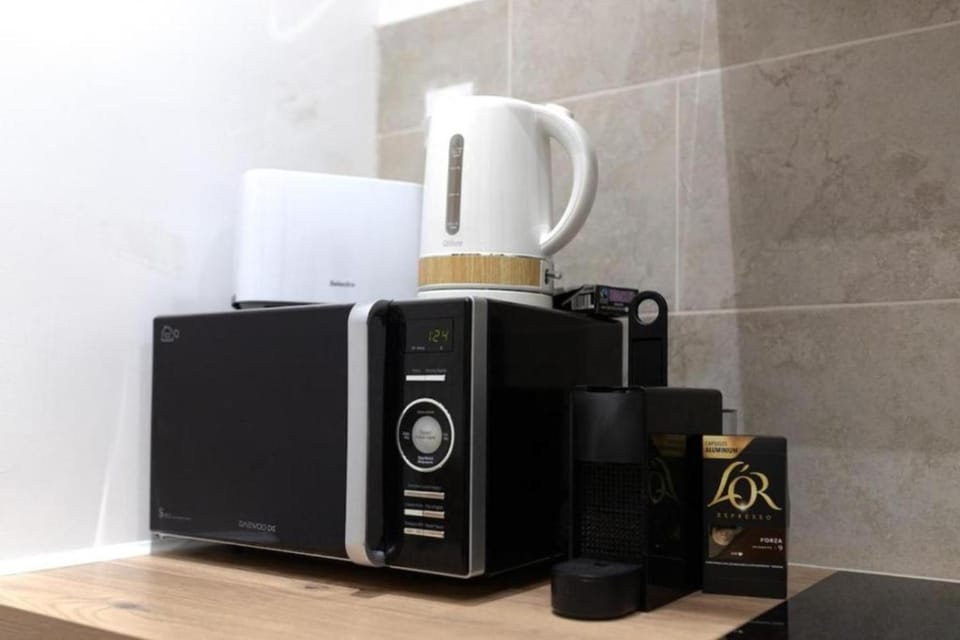 Coffee/tea facilities, Kitchen or kitchenette, toaster