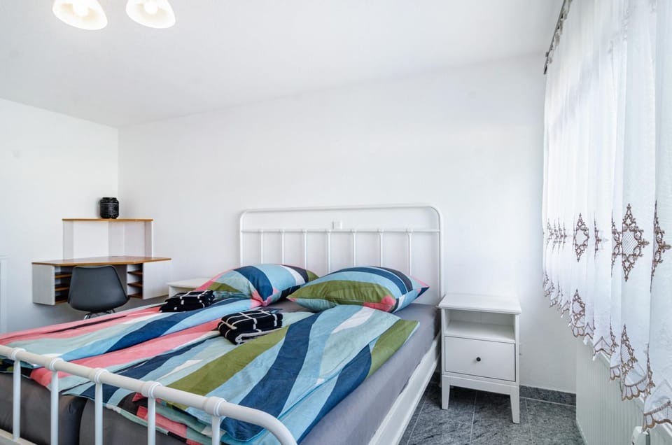 Property building, Living room, Bedroom