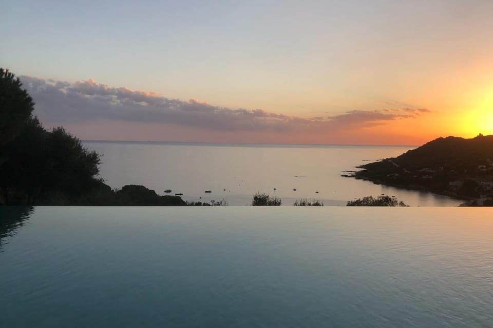Sea view, Sunset