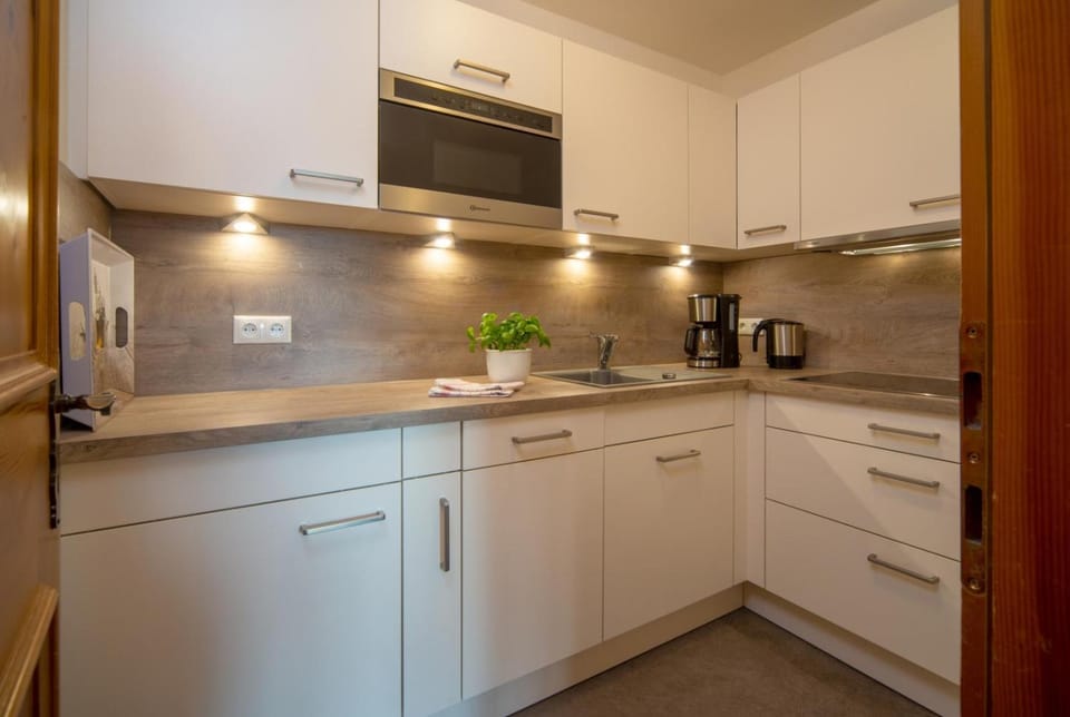 Coffee/tea facilities, Kitchen or kitchenette, oven