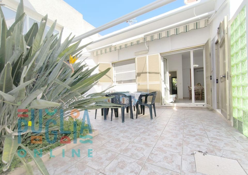 Property building, Patio, Day, View (from property/room), Balcony/Terrace, Living room, Seating area, Dining area