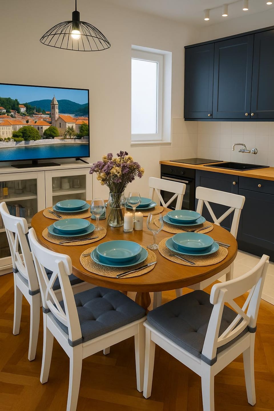 Dining area, kitchen