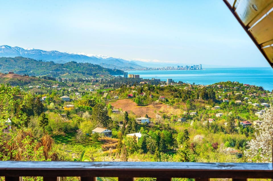 Day, Natural landscape, Bird's eye view, View (from property/room), Balcony/Terrace, Mountain view, Sea view