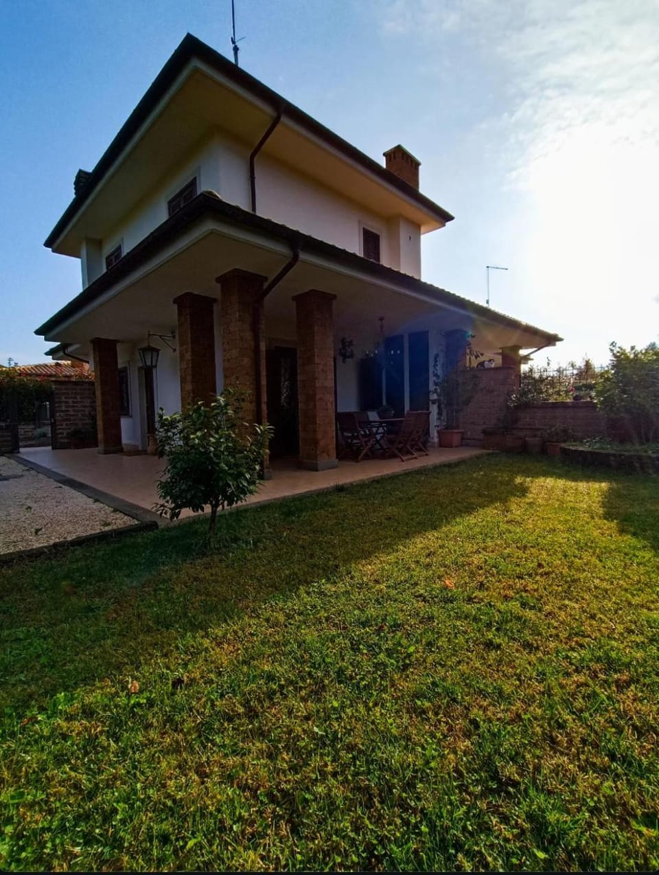 Property building, Patio, Garden, Garden view