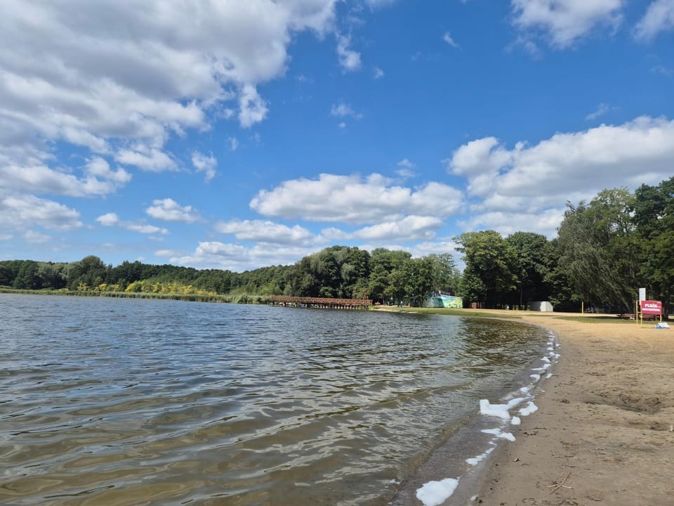 Natural landscape, Lake view