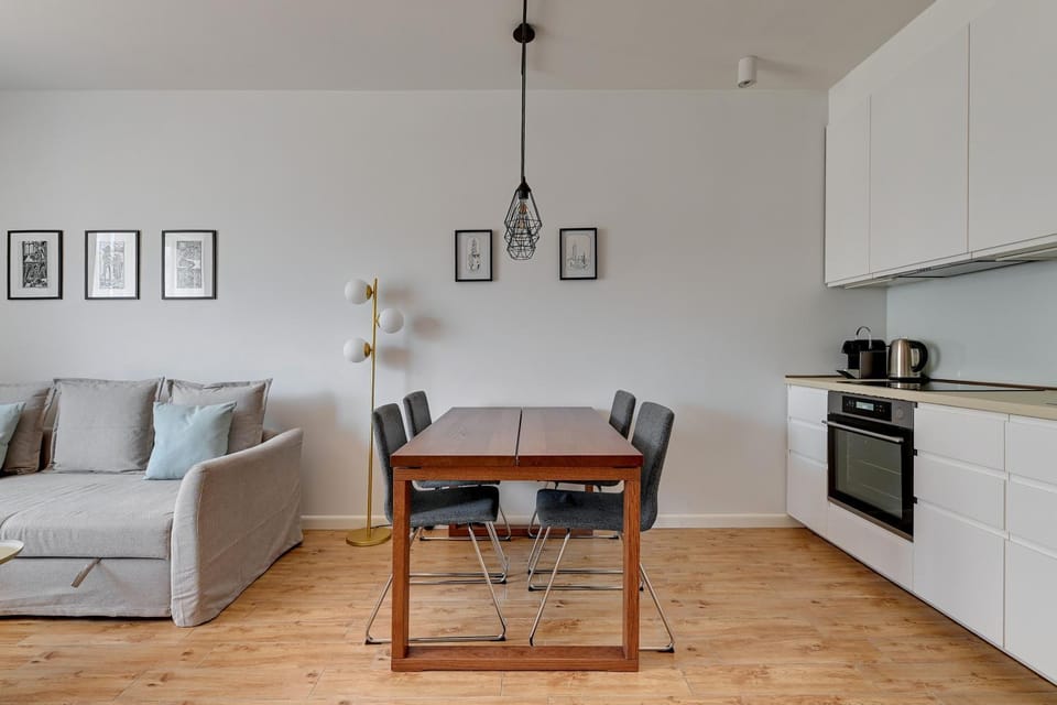 Kitchen or kitchenette, Living room