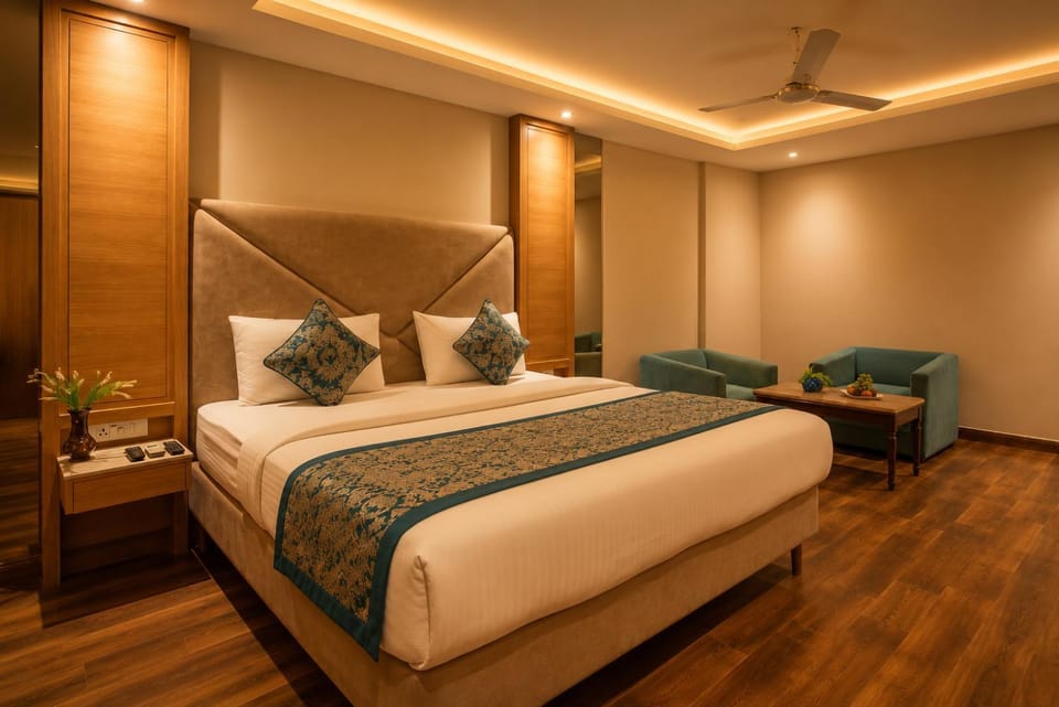 Living room, Seating area, Bedroom