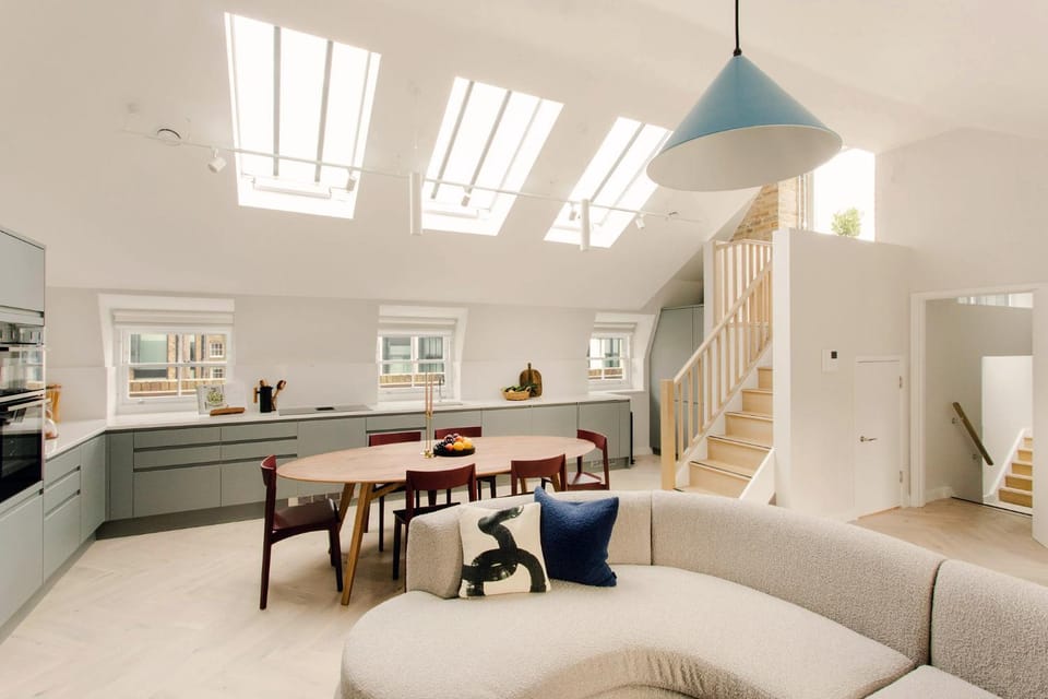 Living room, Seating area, Dining area, kitchen
