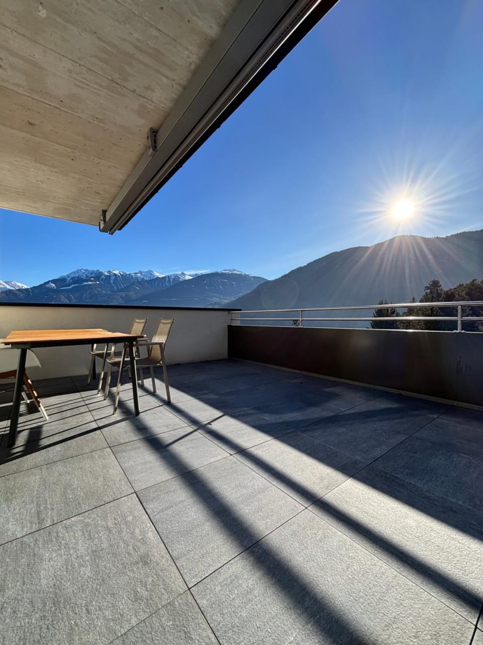 Day, Natural landscape, View (from property/room), Balcony/Terrace, Mountain view