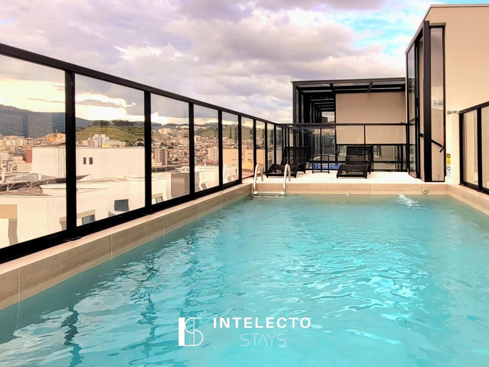 Day, Natural landscape, Mountain view, Pool view, Swimming pool